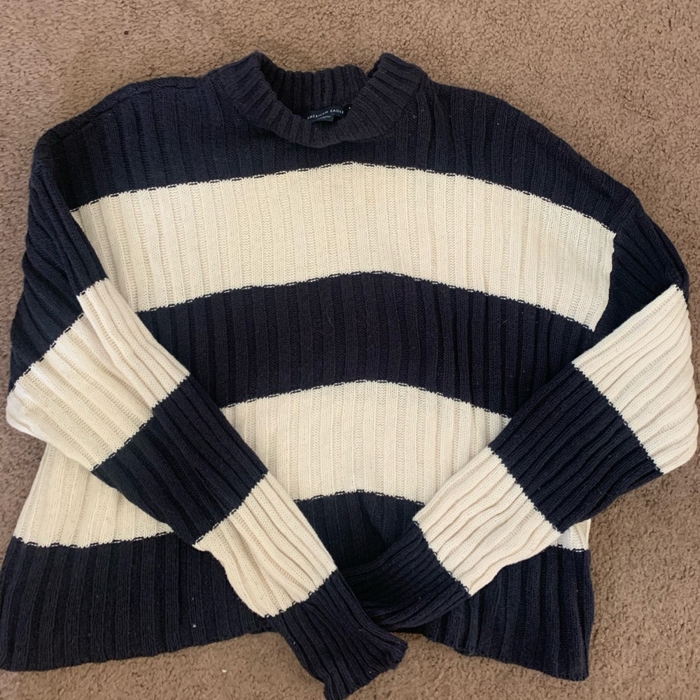 American Eagle stripped sweater